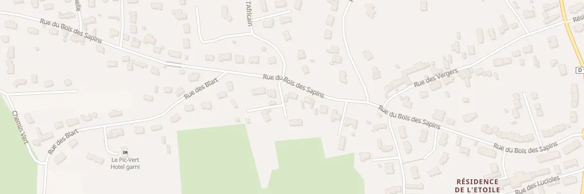 Plan du 475 Rue du Bois des Sapins à Rang-du-Fliers