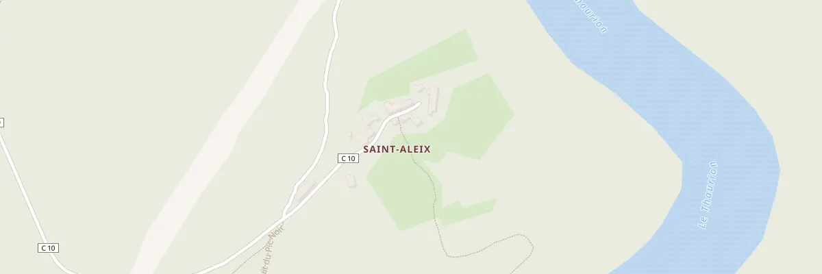 Plan du 5270 Saint Aleix à Châtelus-le-Marcheix