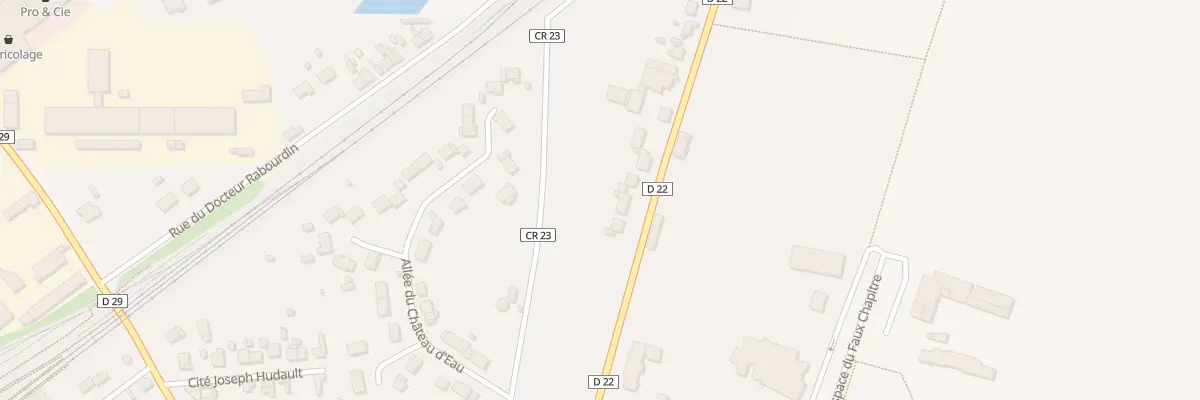 Plan du 9B Rue Texier Gallas aux Villages Vovéens