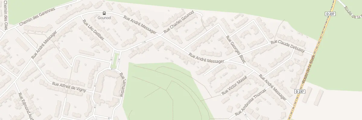 Plan du 76 Rue André Messager à Wimereux