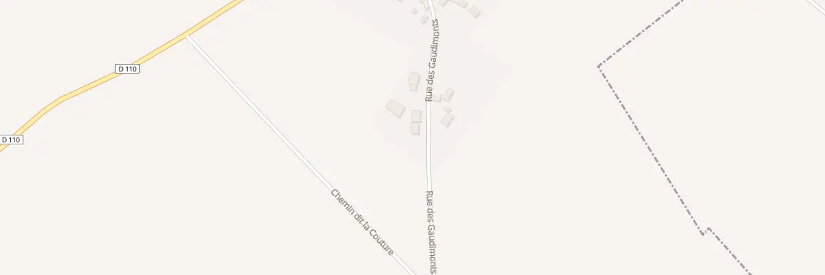 Plan du 18 Rue des Gaudimonts à Perdreauville