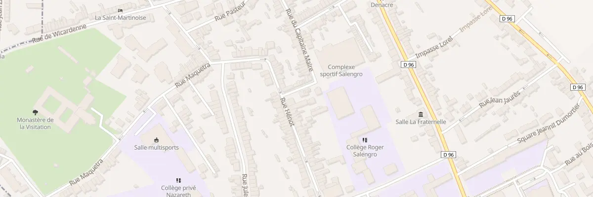 Plan du 138 Rue Henot à Saint-Martin-Boulogne