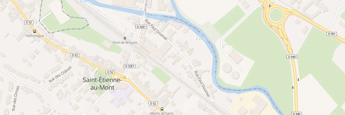Plan du 2 Rue Paul Doumer à Saint-Étienne-au-Mont