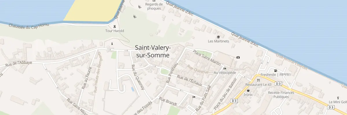 Plan du 12 Rue de Ponthieu à Saint-Valery-sur-Somme