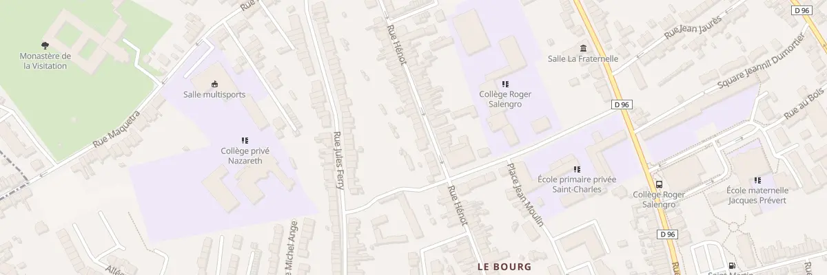 Plan du 83 Rue Henot à Saint-Martin-Boulogne