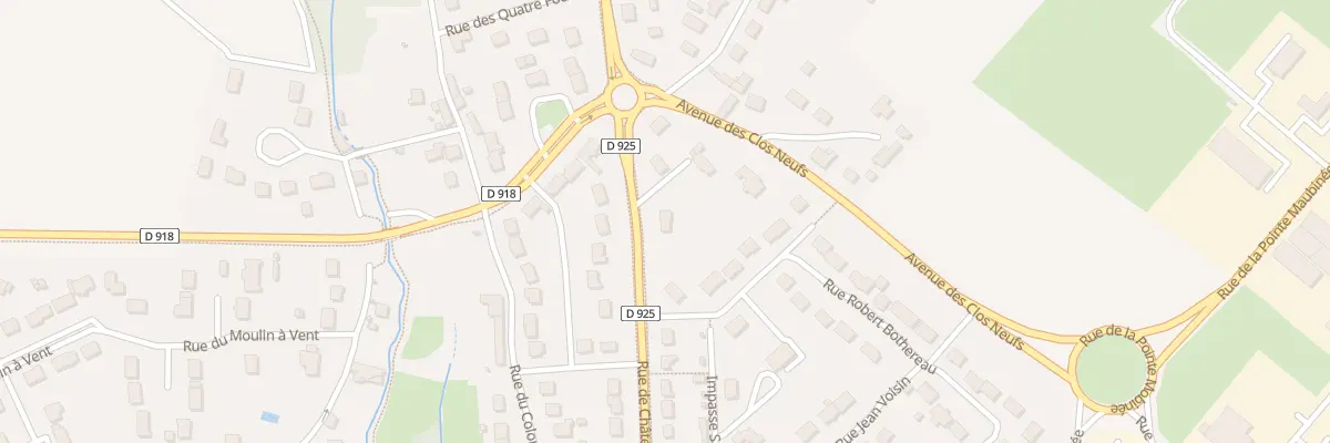 Plan du 76 Rue de Chateaudun à Beaugency