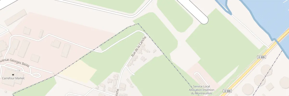 Plan du 452 Rue de la Canche à Cucq