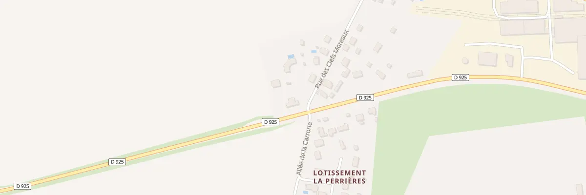 Plan du 3 Rte de Chatellerault à Saint-Maur
