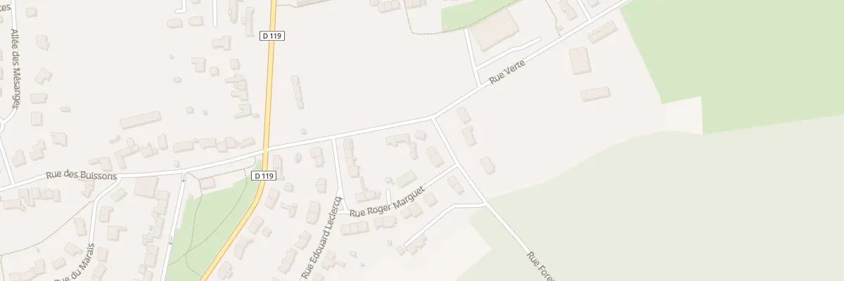 Plan du 6 Rue Forestière à Condette