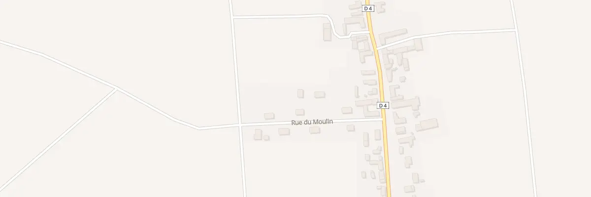 Plan du 5 Rue du Moulin à Tournoisis