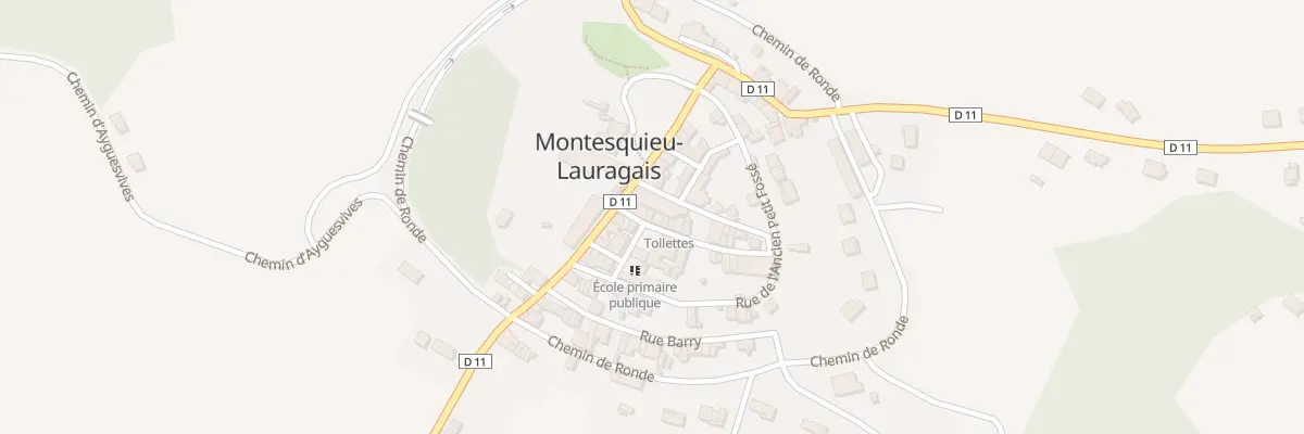 Plan du 36 Rue des Plumassières à Montesquieu-Lauragais