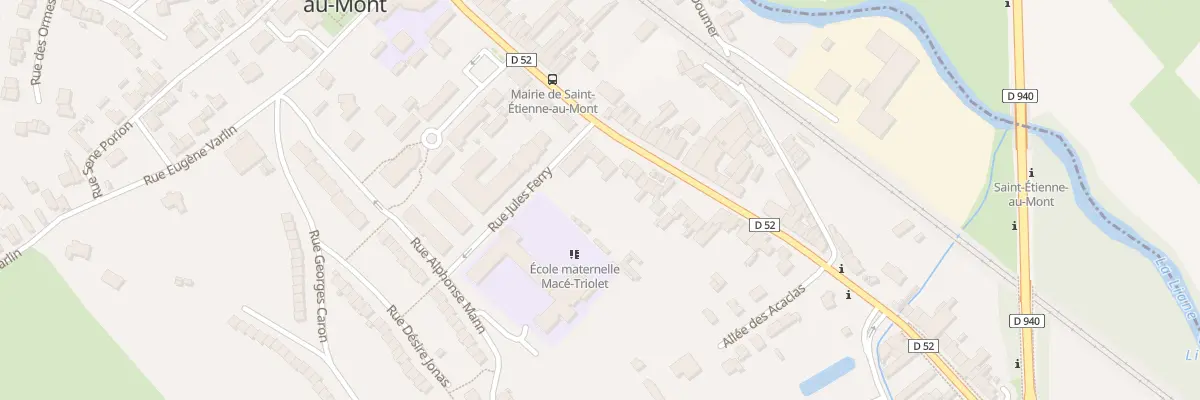 Plan du 26 Rue du Doc Brousse à Saint-Étienne-au-Mont