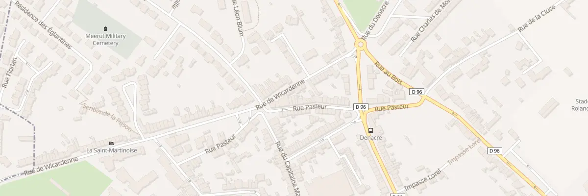 Plan du 39 Rue Pasteur à Saint-Martin-Boulogne