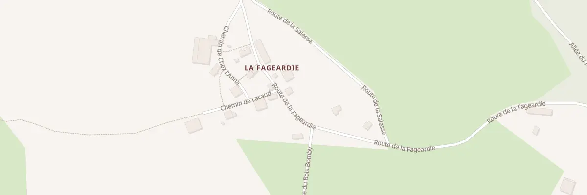 Plan du 5312 La Fageardie à Saint-Jal