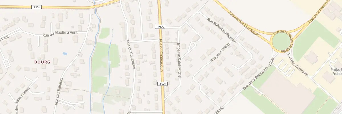 Plan du 58 Rue de Chateaudun à Beaugency