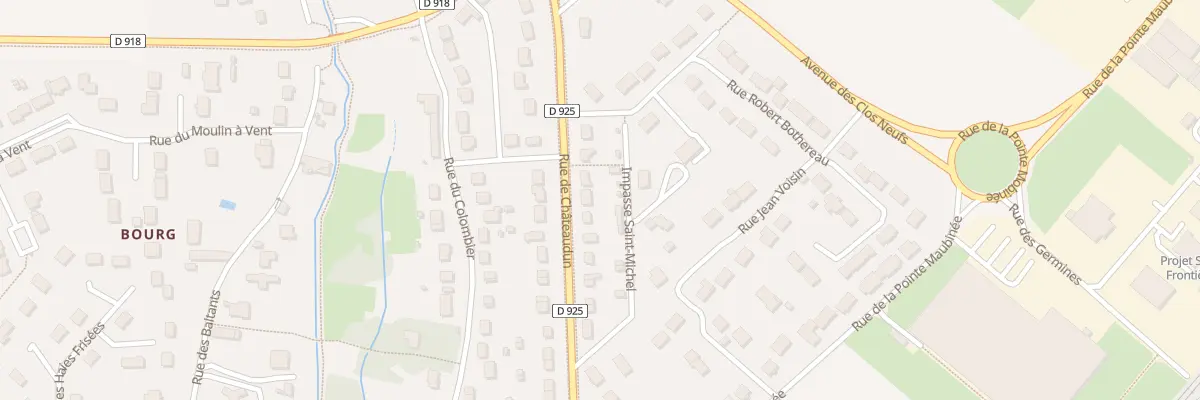 Plan du 60 Rue de Chateaudun à Beaugency