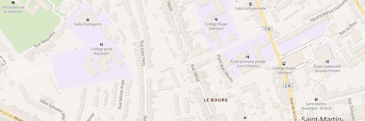 Plan du 73 Rue Henot à Saint-Martin-Boulogne