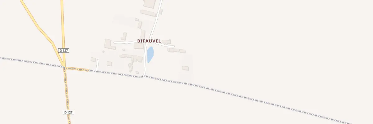 Plan du 207 Bifauvel à Longchamps
