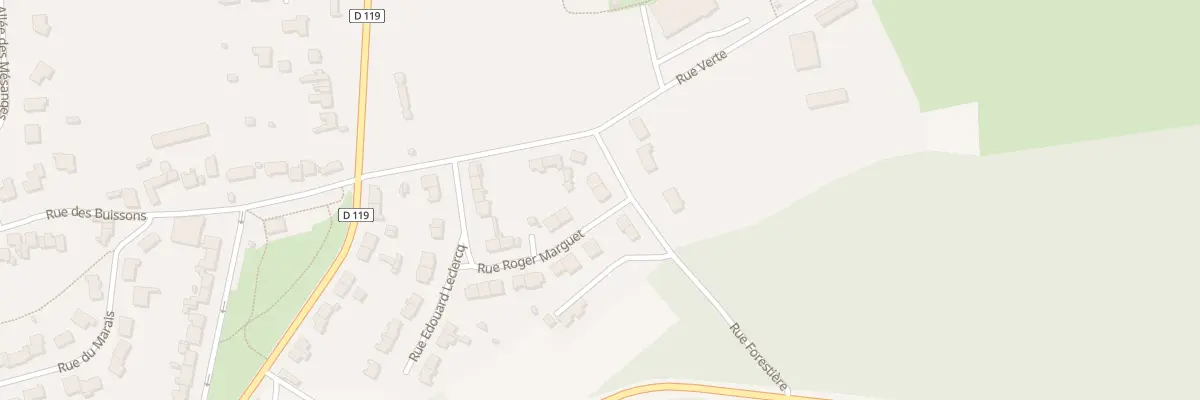 Plan du 10 Rue Forestière à Condette