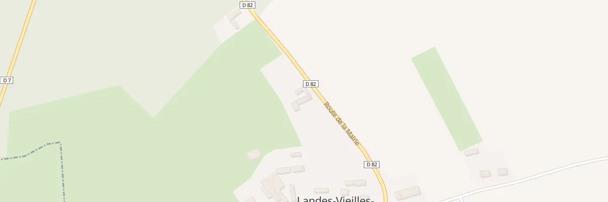 Plan du 22 Rue de la Mairie à Landes-Vieilles-et-Neuves