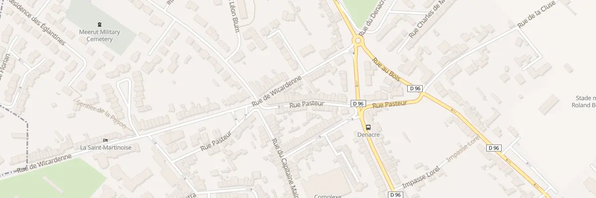 Plan du 43 Rue Pasteur à Saint-Martin-Boulogne