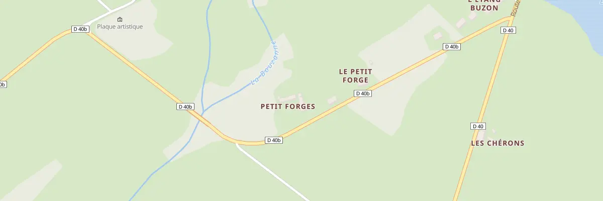 Plan du 5197 Le Petit Forge à Velles