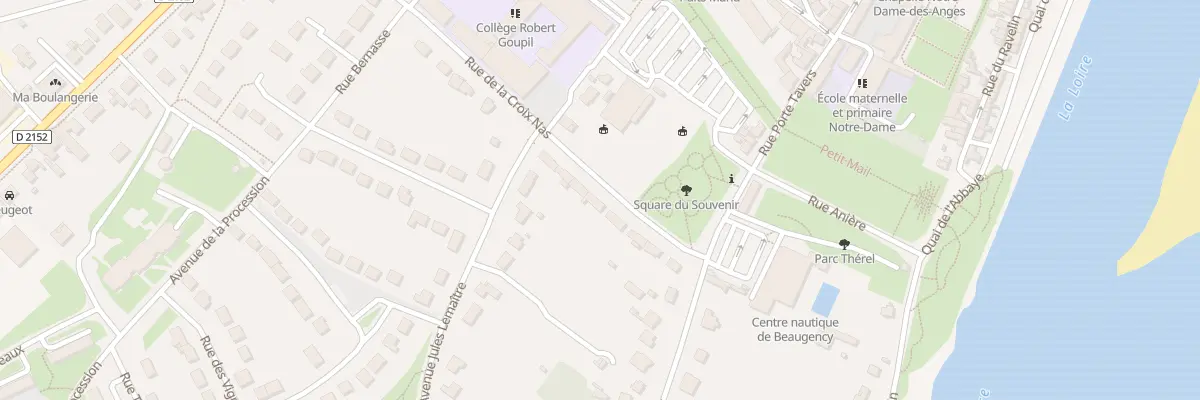 Plan du 9 Rue de la Croix Nas à Beaugency