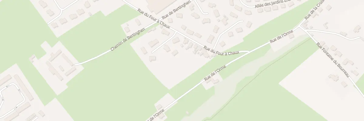 Plan du 288 Rue du Four a Chaux à Saint-Martin-Boulogne