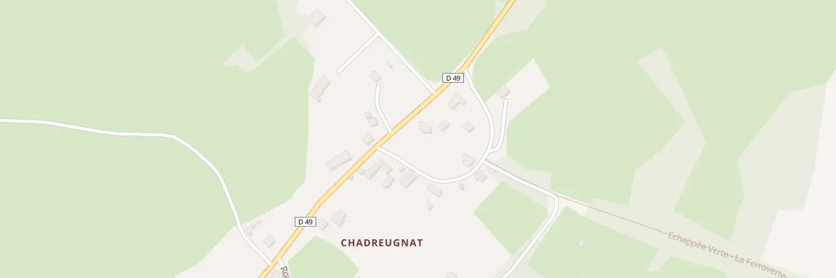 Plan du 17 Rte de l’Ancienne Gare à Lafat