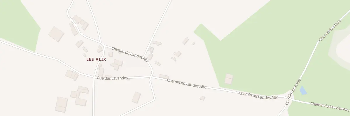 Plan du 5349F Les Alix à Rocamadour