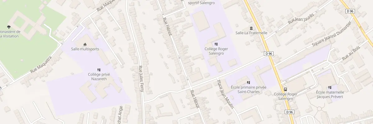 Plan du 100 Rue Henot à Saint-Martin-Boulogne