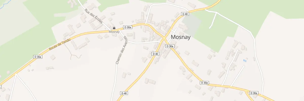Plan du 5011 Le Bourg à Mosnay