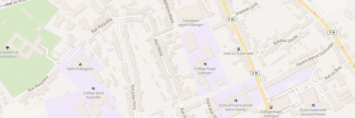 Plan du 118 Rue Henot à Saint-Martin-Boulogne