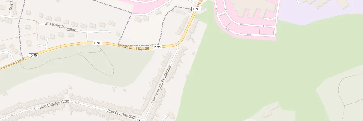 Plan du 60 Rue François Boulanger à Saint-Martin-Boulogne