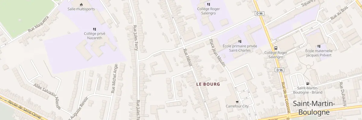 Plan du 63 Rue Henot à Saint-Martin-Boulogne