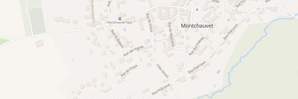 Plan du 6 Rue de Dreux à Montchauvet