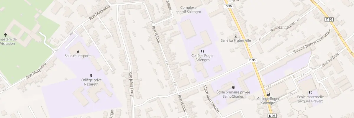 Plan du 106 Rue Henot à Saint-Martin-Boulogne