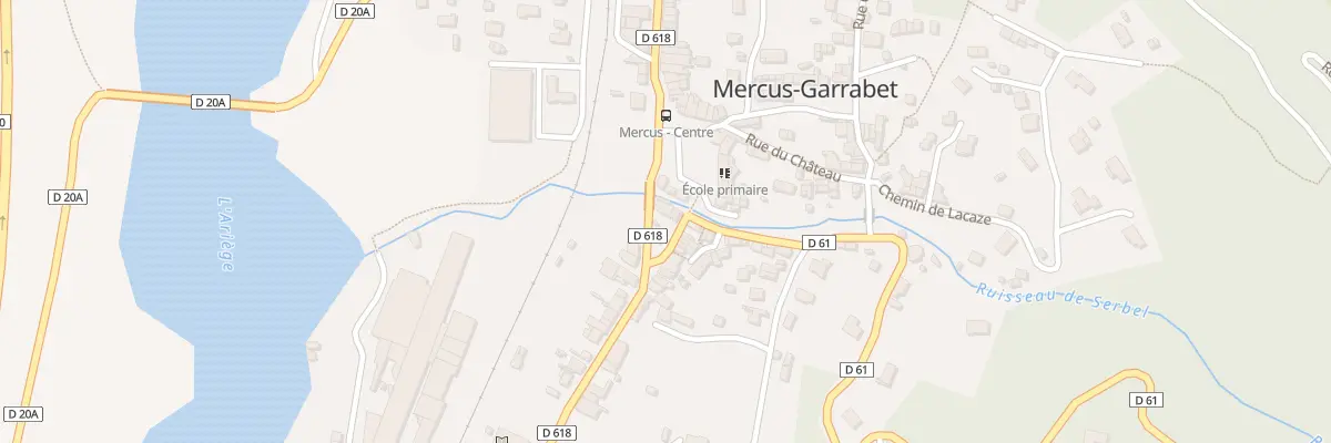 Plan du 337 Pl Frédéric Subra à Mercus-Garrabet