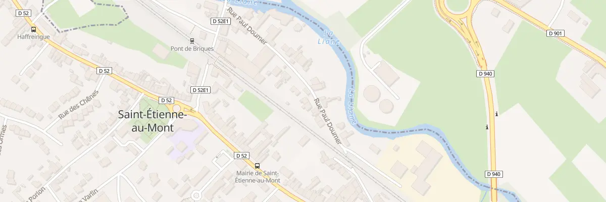 Plan du 10 Rue Paul Doumer à Saint-Étienne-au-Mont