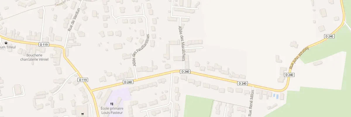 Plan du 30D Rue John Whitley à Condette