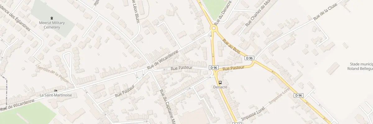 Plan du 53 Rue Pasteur à Saint-Martin-Boulogne