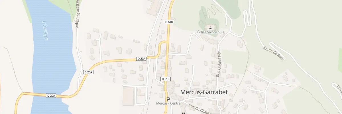 Plan du 3 Av Henri Marrot à Mercus-Garrabet