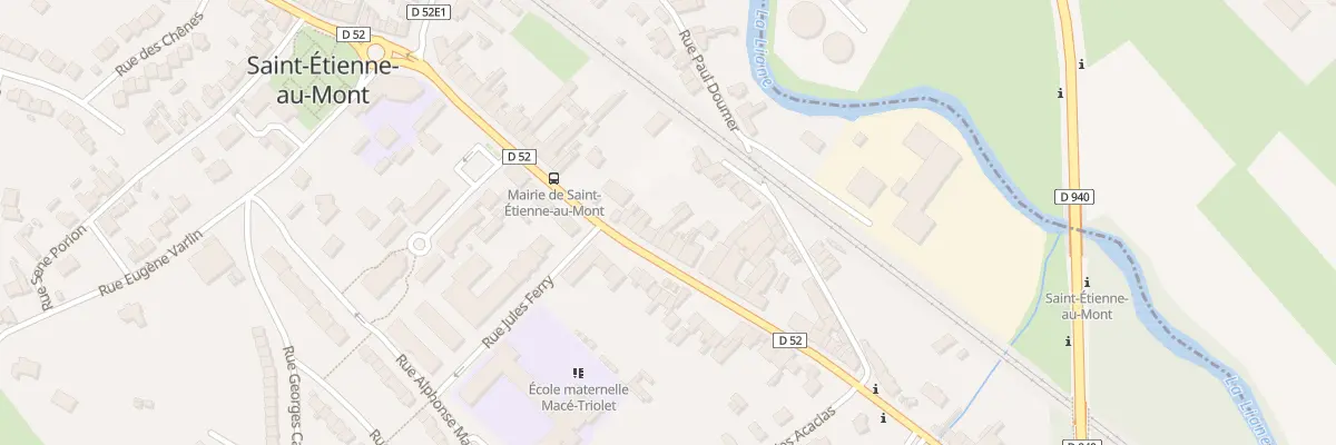 Plan du 43 Rue du Doc Brousse à Saint-Étienne-au-Mont