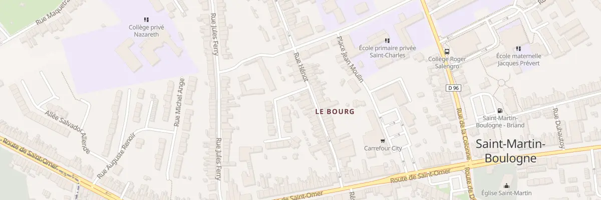 Plan du 47 Rue Henot à Saint-Martin-Boulogne