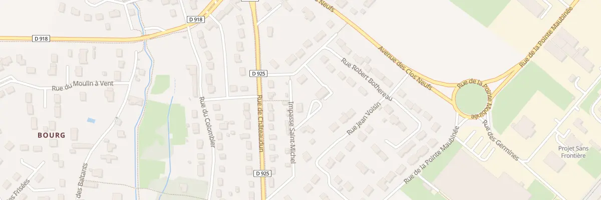 Plan du 9 Imp St Michel à Beaugency
