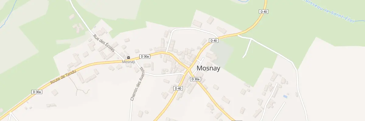 Plan du 5018 Le Bourg à Mosnay