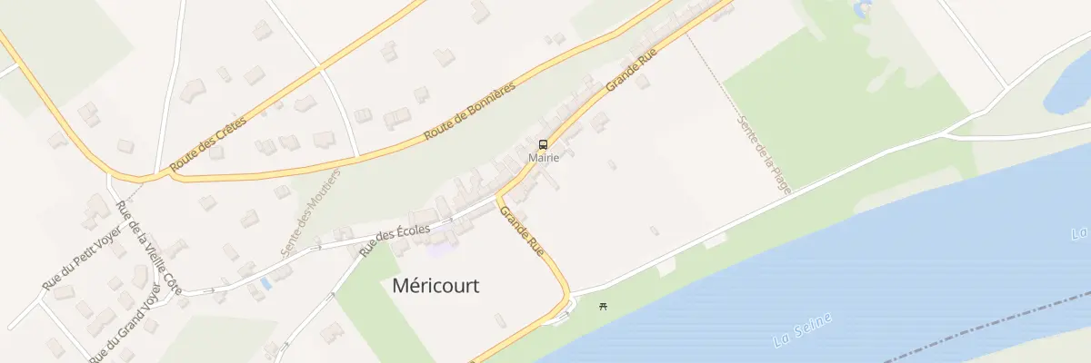 Plan du 16 Gr Grande Rue à Méricourt