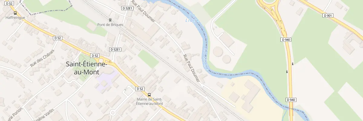 Plan du 12 Rue Paul Doumer à Saint-Étienne-au-Mont
