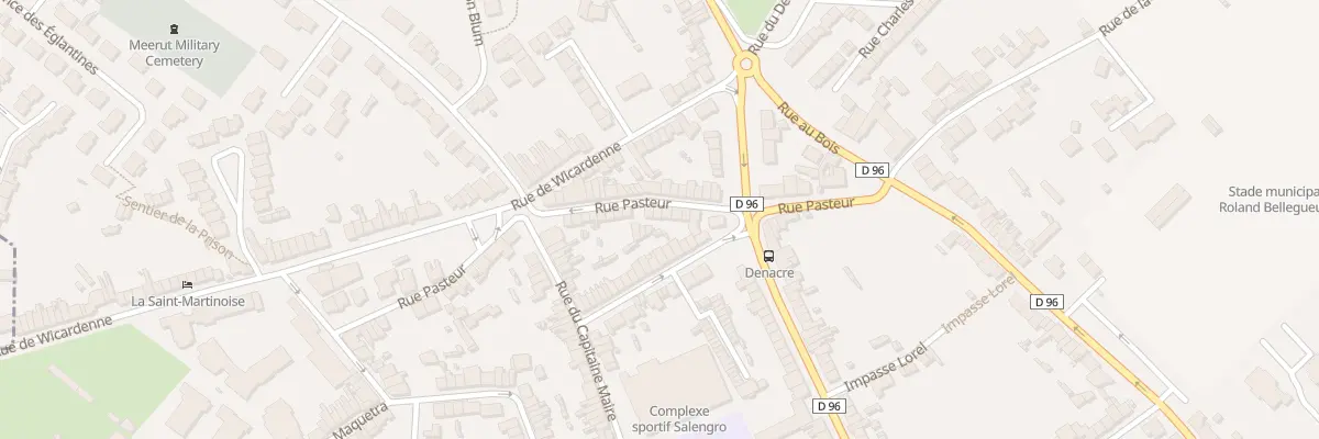 Plan du 74 Rue Pasteur à Saint-Martin-Boulogne