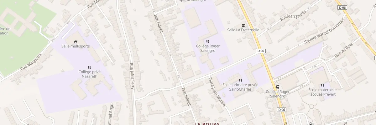 Plan du 94 Rue Henot à Saint-Martin-Boulogne